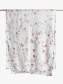 1 chiếc khăn trùm đầu nữ kiểu Bohemian cổ điển in hoa, chất liệu viscose mềm mại, chắn gió, thích hợp cho phong cách đường phố mùa xuân/hè, phụ kiện hàng ngày đa năng. - Nhiều màu - Xem 4