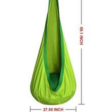 柳条秋千吊床，秋千茧形袋，拥抱式秋千吊床，户外加厚柳条秋千。 - A - 查看 2