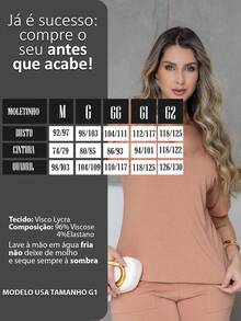 Women's Comfort 2-Piece Set: Pantacourt And Loose Short-Sleeve Blouse In Premium Viscose Lycra – Elegant Casual Look 2026-18/17 - Rose - 查看 3