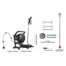 Pistole a spruzzo - 750 W, 1,2 L/min (0,32 GPM), portatile - Visualizzare 11