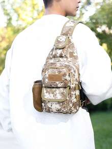 Men's Backpack, Large Capacity Backpack, Men's Travel Bag, Travel Bag, Multifunctional Computer Bag, Travel Backpack, Men's Daily Commuting Backpack, Camping - Multicolor - View 4