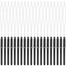 6-100件装接发环针穿线器拉钩工具和珠子装置工具，适用于接发 - 查看 12