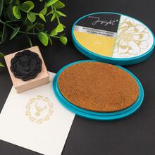 Metallic Pigment Ink Pad Stamping Tools For Clear Stamps Scrapbooking Handmade Craft Art Paint Ink Pad - Ink Pad - View 2