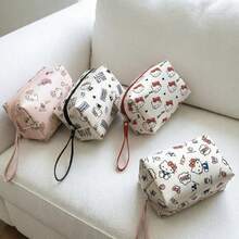 1个可爱时尚化妆包，大容量洗漱用品收纳包 - 查看 9