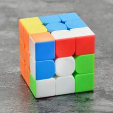 1pc 55mm 3x3x3 Magnetic Magic Cube, Puzzle Toy For Adults, Teens, Intelligence Development, Competition, Holiday Gift - Multicolor - View 6