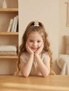 2条/4条PU皮革儿童可爱发圈 可爱动物发绳 温和护发 女孩发圈 - 彩色 - 查看 2