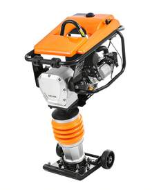 Jumping Jack Compactor, 6.5 HP Vibratory Rammer Fuel-Powered 196 Cc Engine Tamper, 3600 Lbs Impact Force, 26" Max Compaction Depth, Four-Spring, For Soil, Gravel, Concrete Slabs, Foundations - 6.5 HP - View 8