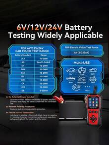 OBD2故障码读取器发动机诊断扫描仪CAN诊断工具，适用于1996年及之后生产的所有OBD II协议车辆。 - A - 查看 7