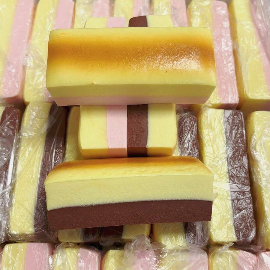 Juguete suave y pegajoso tipo mochi, juguete antiestrés de rebote lento - Multicolor - Ver 1