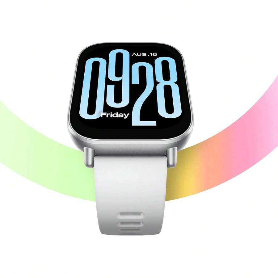 Xiaomi Redmi 5 Active Smart Watch, Step Counter Watch For Women Men With 2" LCD Large Display, 140 Sports Modes, 5ATM Waterproof (Active-Silver) - 銀色 - 查看 1