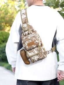 Men's Backpack, Large Capacity Backpack, Men's Travel Bag, Travel Bag, Multifunctional Computer Bag, Travel Backpack, Men's Daily Commuting Backpack, Camping - Multicolor - View 5