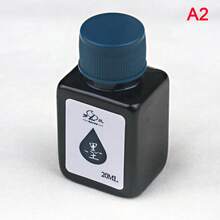 Rotulador de aceite de Graffiti permanente de secado al instante, recarga de tinta para rotuladores, 20ml VVRB - Azul negro - Ver 13