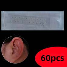 200/100/60/20片装一次性耳穴贴，耳针疗法，耳部按摩疗法，耳穴贴片，耳针治疗 - 彩色 - 查看 4