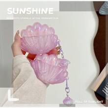 Tương thích với dòng Apple Air, Series và Series, ốp bảo vệ mạ điện màu tím và hồng cho tai nghe, phù hợp với Air 1/2/3/4/Pro/Pro 2, 5i/6i/SE2/SE3/Pro3/Pro4 và Galaxy Buds 3/Buds 3 Pro, được thiết kế dành cho nữ. - Nhiều màu - Xem 9