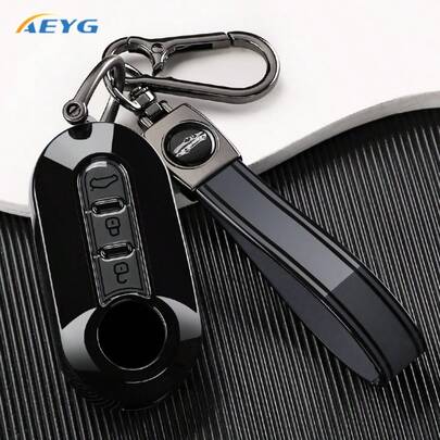 Fiat Grande Punto, Panda, Bravo, Stilo, 500L und Lancia Y, Delta Musa Auto Schlüsselanhänger Schlüsselband