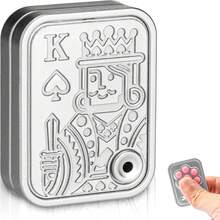 减压机械推卡玩具，扑克牌拍击硬币吊坠，猫爪机械推卡减压玩具，手指旋转卡陀螺减压玩具，手指陀螺减压玩具，手推拍击扑克牌玩具吊坠，成人减压推币玩具，滑动扑克牌推压减压吊坠玩具，适合缓解焦虑，酷炫小工具，适合成人和青少年，感官玩具，生日礼物，返校礼物 - 彩色 - 查看 17