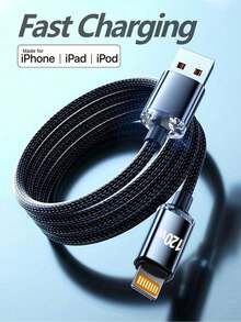BinBoom [MFi Certified] Charger, Fast Charging Long Lightning Data Cable, High-Speed USB Charging Cable, Compatible With IPhone 14/13/12/11 Pro Max/XR/XS/X/8/7/6 Plus, Nano - Multicolor - View 2