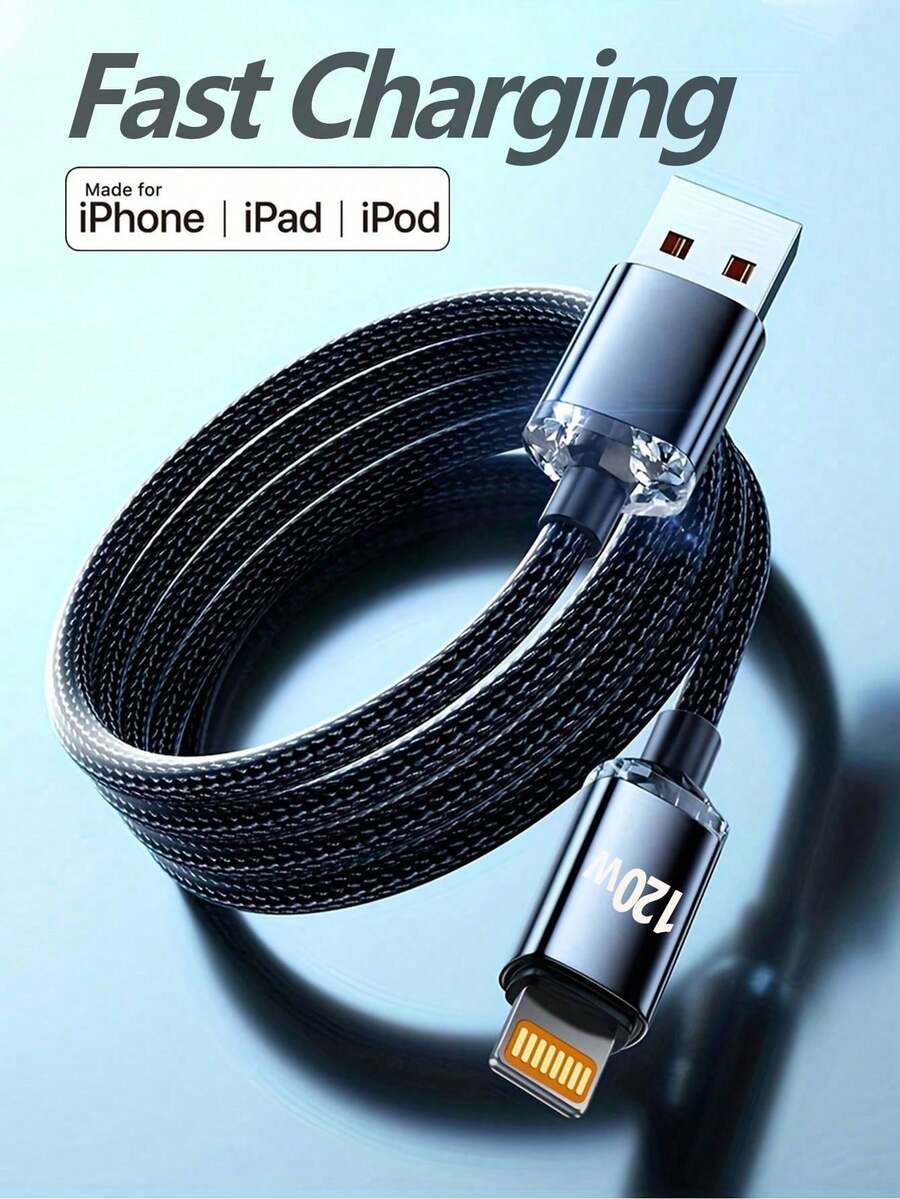 BinBoom [MFi Certified] Charger, Fast Charging Long Lightning Data Cable, High-Speed USB Charging Cable, Compatible With IPhone 14/13/12/11 Pro Max/XR/XS/X/8/7/6 Plus, Nano