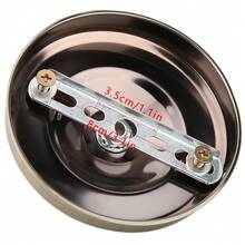 2 piezas de ganchos de hierro para lámparas de araña, placa colgante, techo, decoración, accesorio de montaje DIY, bronce - bronce - Ver 9