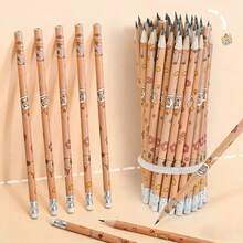 10 lápices de dibujos animados son adecuados para que los estudiantes escriban, hagan bocetos, dibujen y los usen como útiles de estudio y escolares - Dibujos animados - Ver 2