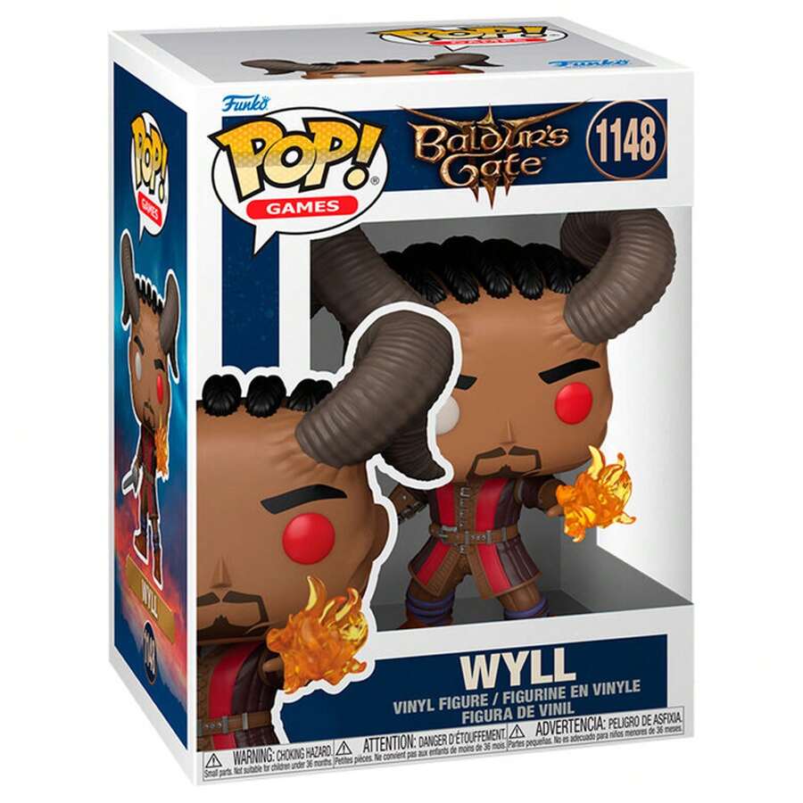 Funko مجسم فانكو بوب من لعبة بوابة بالدور - ويل #1148 - مجسم فينيل قابل للتجميع بطول 9 سم - ذو قرون، سيف، وسحر ناري - منتج مرخص رسميًا - هدية لهواة الجمع - شحن مجاني ✅ توصيل خلال 24/48 ساعة إلى إسبانيا - الخيار 3 - مشاهدة 1