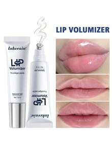 Lakerain玻尿酸丰唇精华油，滋润唇纹，唇部护理精华，润唇膏，唇部修复，丰盈亮泽唇彩 - 彩色 - 查看 3