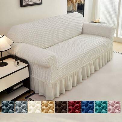 1 Piece  Sofa Cover Elastic Living Room Sofa Cover Pet Anti-Dirty Universal Sofa Protector Home Decoration Sofa Cushion Cover