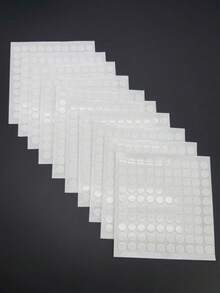 双面胶点粘性粘土可移除海报胶泥透明圆形可重复使用安装贴纸透明粘性胶带用于墙面悬挂图片气球 - 彩色 - 查看 17