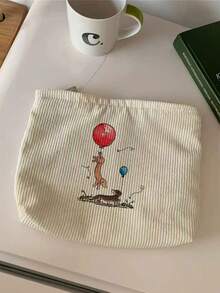 可爱腊肠犬印花化妆包 - 大容量拉链旅行化妆品收纳包，耐用面料，便携日常旅行化妆包，适合男士、女士、爱狗人士，可作为圣诞节、情人节、新年、生日、感恩节礼物。化妆收纳包、洗漱包、化妆包、洗漱旅行包、度假必备品，女士旅行礼物之选。 - 彩色 - 查看 6