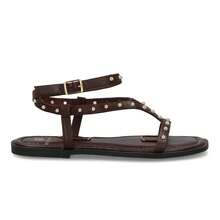 Women Flat Sandals - 咖啡棕 - 查看 2