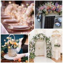 6pcs Green Plant Dry & Wet Floral Foam Blocks, Suitable For Flowers & Artificial Flowers Decoration, Wedding, Home, Gardening (Size: 5.5" L X 3.1" W X 1.6" H) - Green - View 8