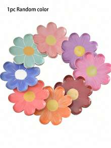 10 pièces Assiettes en papier Marguerite de 7 pouces, Assiettes en papier jetables Marguerite, Assiettes de fête Marguerite de printemps, Assiettes en papier à motif floral mignon, Fournitures de fête Marguerite, Anniversaire, Mariage, Décoration de fête, Halloween, Noël, Thanksgiving, Fête des récoltes, Décoration d'automne, Cadeaux, Trick or Treat - Multicolore - Voir 8