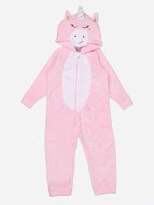 Baby Girls Jumpsuits - Baby Pink - View 4