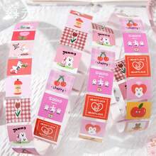 Băng dính Washi bằng giấy tổng hợp lấp lánh Doodle Meow Cloud Series - Hình dán phong cách Salt-Style để trang trí nhật ký, album ảnh và đồ thủ công DIY. - Băng dính cắt sẵn - Xem 3