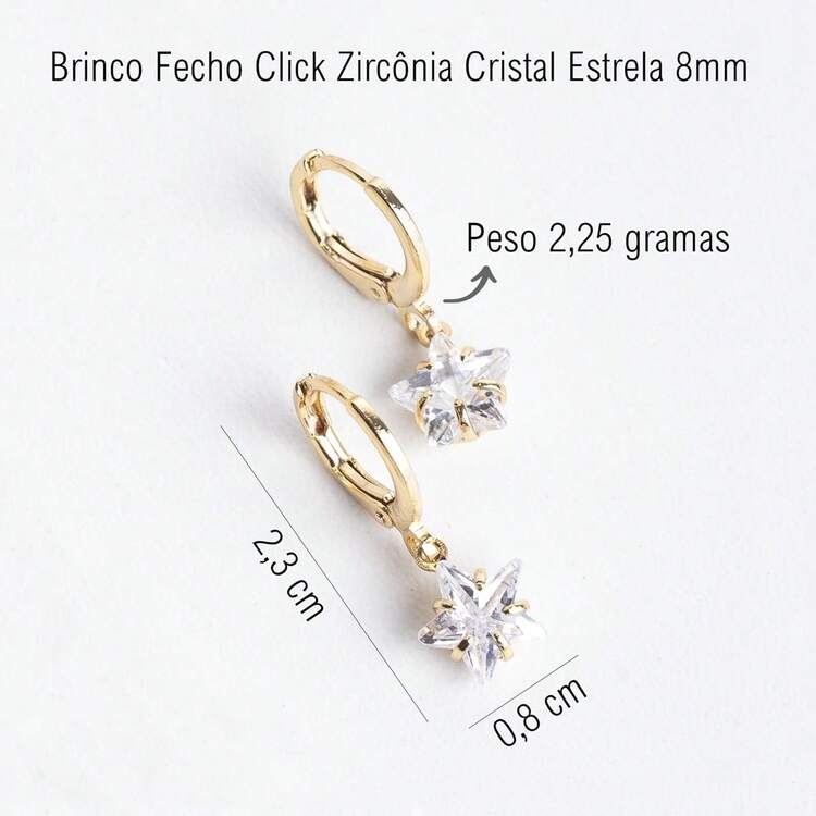 Gold Set With Zirconia Star Earrings, Necklace And Bracelet – Gold Plated, Sophisticated And Versatile - 金色 - 查看 3