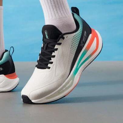 XTEP Men's Running Shoes Starlight 3.0, Outdoor & Daily Casual Lightweight Comfortable Sneakers, Moonstone Gray/Black