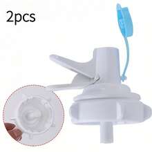 1/2pcs Reusable Plastic Water Dispenser Faucet And Nozzle, Blue Handle, No Battery, No Threaded Bottle Cap Adapter, Suitable For Home Office Water Saving, Leak-Proof, Easy To Install - Multicolor - View 11