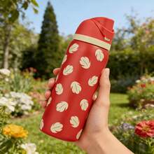 24Oz/32Oz Stainless Steel Water Bottle With Straw For Sports, Travel, And School Sports Water Bottle, Keeps Water Warm For Over 24 Hours, Sealable, Portable, Flip Top, Ideal For Hot And Cold Beverages, Coffee, And Frozen Drinks - Lilo - View 3