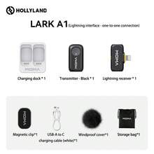 Moma LARK A1 All-In-One Wireless Lavalier Microphone With Charging Case, For Mobile Live Streaming, Intelligent Noise Cancellation, And Dopamine Reduction; Mini Interview And Shooting Microphone - View 31