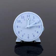 1pc Children's Learning Clock Model, Student Time Teaching Clock, Educational Time Learning Auxiliary Tool For Home And Classroom - Multicolor - View 1