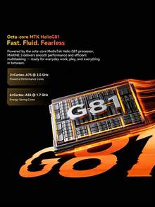 Blackview Oscal MARINE 3 全球版三防智能手机，6.56 英寸 90Hz 高清显示屏 | 基于 Android 16 的 Doke OS 5.0 系统 | 红外夜视 | 13MP+16MP 双摄像头 | IP68 级防水防尘，符合 MIL-STD-810H 和 IP69K 标准 | 5000mAh 大容量电池 - 黑色 - 查看 6