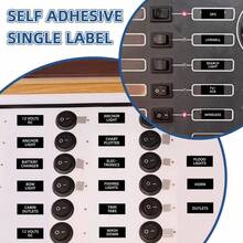 60pcs/Set Ocean Boat Instrument Panel Stickers, Joystick Switch Circuit Board Decals, Suitable For Boats, RVs, Campers - A - View 5