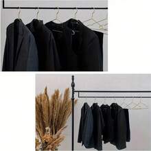 40pcs Gold Metal Hangers, Metal Coat Hangers, Adult Hangers, Affordable Metal Hangers - Multicolor - View 9