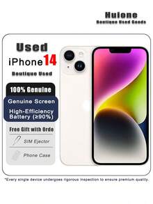 Used Apple IPhone 14 Smartphone, Dual SIM Dual Standby 5G, 95% New, Original Screen And High-Efficiency Battery (≥90%). - Multicolor - View 11