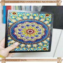 SNA 2026新款钻石刺绣日记本,热销DIY 5D钻石画马赛克圆形钻石DIY手工钻石画圣诞装饰 - 套裝 - 查看 4