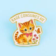 Ghim cài áo tráng men, huy hiệu cài áo, phụ kiện ba lô, trâm cài áo nữ, quà tặng quần áo, trang sức, phụ kiện thời trang - Nhiều màu - Xem 2