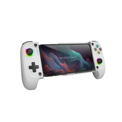 Kabellose Bluetooth-Spielkontroller D11 mit 256 Präzisionsstufen, 3D-Joystick, zwei Makrotasten auf der Rückseite, Turbo-Vibration, Plattformübergreifender Gaming-Controller für Android, iOS, Switch und PC, 400 mAh Akku, Ostergeschenk, Geburtstagsgeschenk