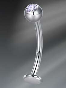 14G Floating Belly Button Rings Floating Belly Rings Flat Back Belly Rings,8/10/12/14mm Flat Back Belly Button Rings Floating Navel Piercing Jewelry Belly Button Rings Titanium Steel G23 Floating Belly Button Rings Flat Back Navel Rings Piercing Jewelry, Long Belly Rings Internal Threaded Navel Ring Hypoallergenic Belly Piercing Body Jewelry For Women Men Navel Barbell Stud Body Piercing - Silver - View 18