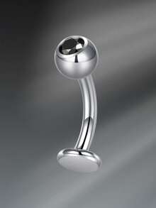 14G Floating Belly Button Rings Floating Belly Rings Flat Back Belly Rings,8/10/12/14mm Flat Back Belly Button Rings Floating Navel Piercing Jewelry Belly Button Rings Titanium Steel G23 Floating Belly Button Rings Flat Back Navel Rings Piercing Jewelry, Long Belly Rings Internal Threaded Navel Ring Hypoallergenic Belly Piercing Body Jewelry For Women Men Navel Barbell Stud Body Piercing - Silver - View 8