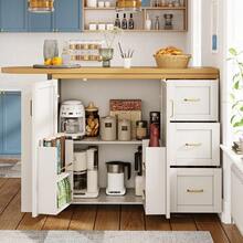 Bars & Wine Cabinets - White + MDF+Metal - View 7